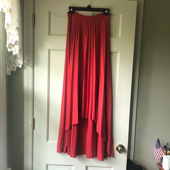 Red asos maxi skirt - Picture 2 of 4